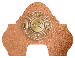 DARAY-L-418-SH-CP Fire Department Shimmer Copper